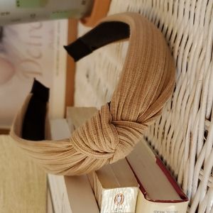 Tan Knott Headband